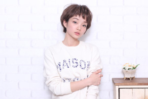 外国人風オシャレショート - ciel掲載