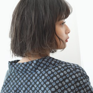 シースルーバングルーズカールボブ - Liun 青山店掲載