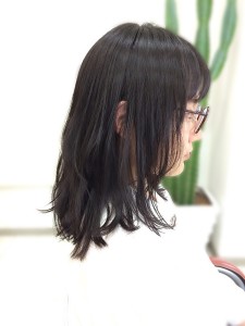 切りっぱなしロブ☆高校生 - Hair VERDE掲載