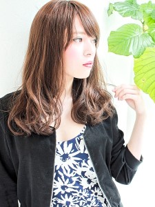 大人可愛いワンカールミディ♪  - hair make flencia掲載