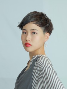 クーリッシュブルー×刈り上げ - L'arte 中目黒掲載