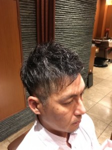 グレイヘアー×２ブロベリーショート - ヘアーモードキクチ 銀座店掲載