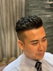 外国人風ショートバック&サイド - ヘアーモードキクチ 銀座店掲載