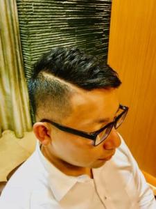 外国人風フェード - ヘアーモードキクチ 銀座店掲載