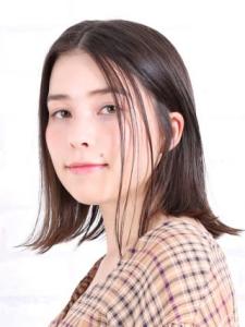 外ハネワンレンボブ - HAIR & MAKE EARTH 小松店掲載