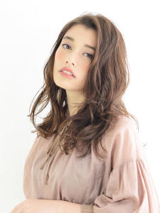 こなれ感♪万能ナチュラルかきあげウェーブスタイル - HAIR & MAKE EARTH 小松店掲載