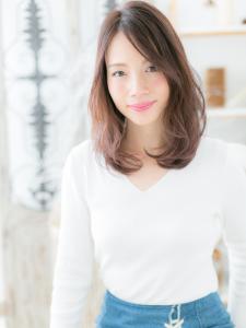 色っぽかわいい☆アシンメトリーワンカール シフォンウェーブ - mod's hair【モッズヘア】越谷/越谷西口店掲載