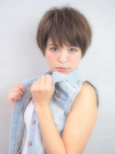 艶カラー×ボーイズライクショート - usual hairsalon掲載