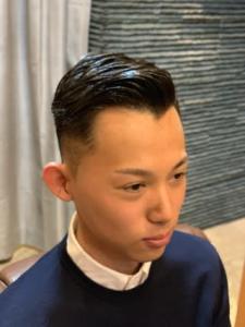 ビジ髮 ミニマム7:3クラシカルバーバーフェード - ヘアーモードキクチ 銀座店掲載