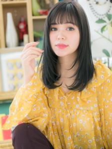 黒髪が大人かわいい…愛されワンカール　フェミニンストレート - COVER HAIR & SPA bliss【カバーヘア アンド スパ ブリス】浦和/浦和西口店掲載