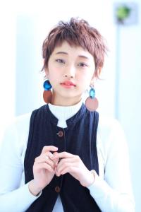 大人可愛いショート - Ash 浜田山店掲載