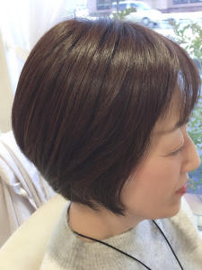 ショートボブ【見附】【長岡】 - Accueillir Pur hair掲載