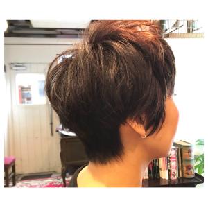  フェミニンエレガントなショート - さんかく美容室掲載