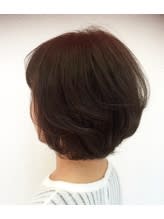 40代ボブスタイル　軽やか白髪染め - Duex Style 三国ヶ丘店掲載