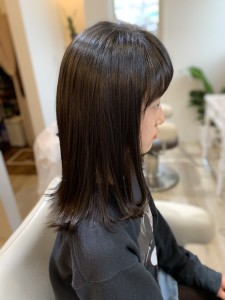 大人気！！切りっぱなしミディアム☆ - Lights hair掲載