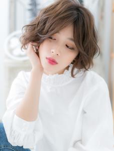 センターパート…外国人風ラフエアリーボブ　ふんわりボブ - mod's hair 越谷西口店【モッズヘア】掲載