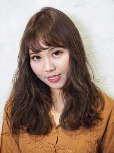 小顔シースルーバング×秋色アッシュグレージュ【altino国 - altino HAIR GARDEN 国分寺掲載