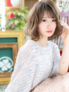 色っぽフェミニン♪くせ毛風シフォンウェーブ　ふわふわボブ - COVER HAIR bliss 北浦和西口店【カバー ヘア ブリス】掲載