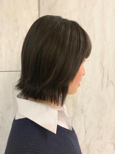 切りっぱなし風外ハネボブ - Hair&Make OPSIS掲載