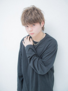 メンズウルフマッシュ - hair make Passage 仙川店掲載