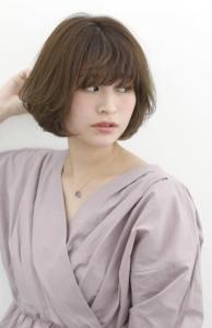 大人ショートボブでひし形シルエット - hair＆spa egerie prime掲載