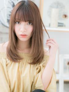 大人かわいい☆ツヤ感小顔ワンカール　モテロング - mod's hair【モッズヘア】越谷/越谷西口店掲載