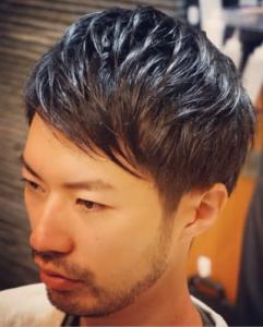 NOTツーブロック！！ナチュラルにカッコ良く！！お髭を添えて - ヘアーモードキクチ 銀座店掲載
