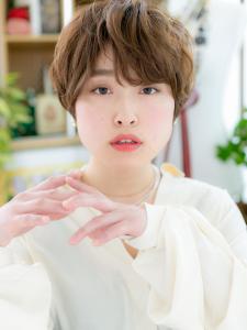 大人かわいい＊くせ毛風小顔マッシュショート　エアリーカール - COVER HAIR bliss 川口東口駅前店【カバー ヘア ブリス】掲載