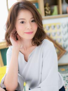 美人顔作る！アシンメトリーくせ毛風セミディ　リッチウェーブ - COVER HAIR bliss 戸田公園西口店掲載