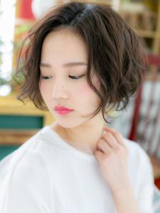 ふわくしゅカール★黒髪くせ毛風ガーリーボブ　エアリーウェーブ - COVER HAIR bliss 戸田公園西口店掲載