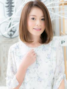 アシンメトリー…小顔ワンカールボブ　エアリーカール - mod's hair 上尾【モッズヘア】上尾西口店掲載