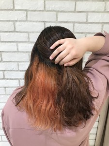 インナーカラー×ミルクオレンジ - Ash 戸田公園店掲載