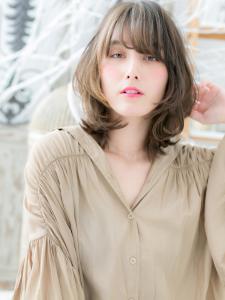 外国人風★アシンメトリー無造作ミディ　ガーリーボブ - mod's hair【モッズヘア】越谷/越谷西口店掲載