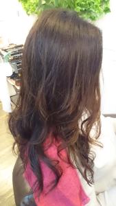 ご褒美★(根元)縮毛矯正+(毛先)デジタルパーマ+カラー(リ - Hair make＆SPA！エステKaeru掲載