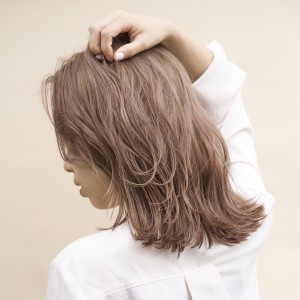 【haku/川口】ピンクベージュ×外ハネロブ - hair salon haku掲載