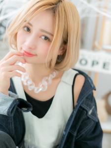 外国人風カラー★印象やわらかAラインボブ　ボリュームカール - mod's hair 越谷西口店【モッズヘア】掲載