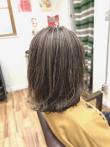 コントラストハイライトグレージュ - hair studio Romeo掲載
