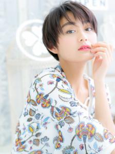 アシンメトリー前下がり大人マッシュショート　エアリーショート - mod's hair 越谷西口店【モッズヘア】掲載