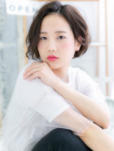 ふわくしゅカール★黒髪くせ毛風ガーリーボブ　マシュマロボブ - mod's hair 越谷西口店【モッズヘア】掲載