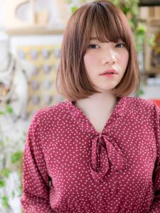 朝楽♪大人かわいいナチュラルボブスタイル　キュートボブ - COVER HAIR bliss 北浦和西口店【カバー ヘア ブリス】掲載