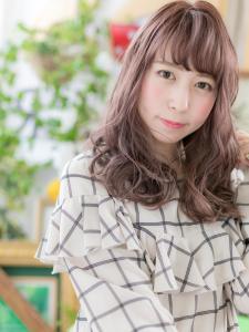 ラブグラマラス♪外国人風ニュアンスウェーブ　厚めバング - COVER HAIR bliss 川口東口駅前店【カバー ヘア ブリス】掲載