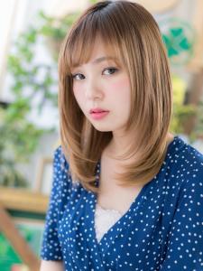 骨格矯正効果☆斜めバング小顔セミディ　くびれセミディ - COVER HAIR bliss 川口東口駅前店【カバー ヘア ブリス】掲載