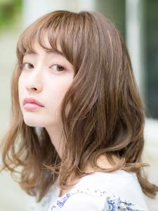 ◇L'avenir あびこ◇くせ毛風無造作カールセミディ - ヘアー/アイラッシュ/アイブロー ラブニールハトル掲載