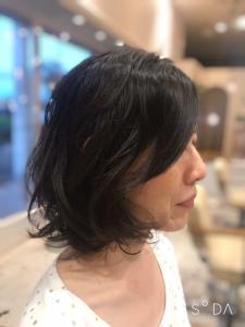ステップボーンカットパーマスタイル - DAM hair garden掲載