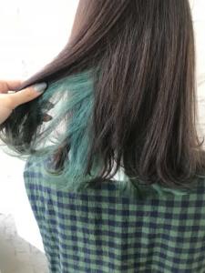 インナーカラー_ダブルバング_派手髪【池袋】4026 - prize 池袋【プライズ】池袋西口店掲載