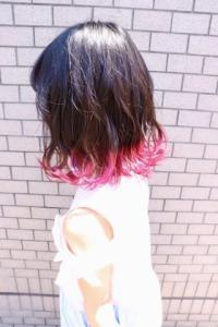 Lia&汐見悠佑 キッズ裾カラー