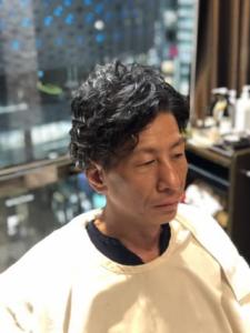 モテる銀座40代メンズパーマコース - ヘアーモードキクチ 銀座店掲載