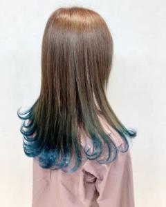 Lia&汐見悠佑 裾グラデーションカラー - Lia by KENJE掲載