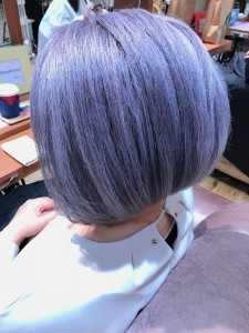 シルバーバイオレット　担当　飯田 - Hair salon Attirer掲載