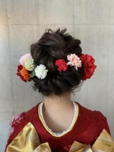 ほわっと三つ編みアップ - EMU international 春日部本店掲載